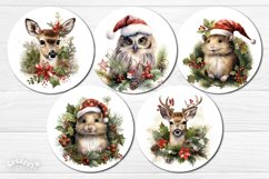 Christmas wind spinner Sublimation Bundle Christmas Animals Product Image 3