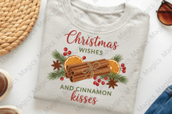 Christmas Wishes and Cinnamon Kisses PNG Product Image 3