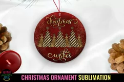 Christmas Wishes Ornament Sublimation I Christmas Ornament