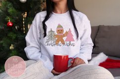 Cute Gingerbread Christmas Sublimation Design PNG Product Image 3