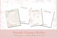 Christmas Wishlist Printable | Letter to Santa Printable