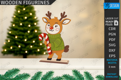 Christmas Characters Laser Cut Bundle | Tabletop Statuettes Product Image 4