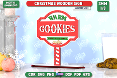 Christmas Wooden Sign Laser Cut Bundle, Christmas Decor SVG Product Image 8