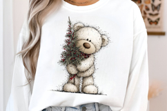Christmas Woodland Animals Clipart Product Image 3