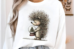 Christmas Woodland Animals Clipart Product Image 3