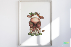 Christmas Woodland Animals Sublimation Product Image 4