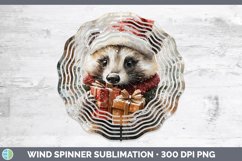 GorgeousChristmas Woodland Wind Spinner design.