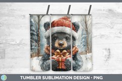 GorgeousChristmas Woodland Tumbler design.