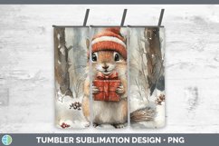 GorgeousChristmas Woodland Tumbler design.