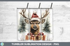 GorgeousChristmas Woodland Tumbler design.