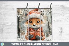 GorgeousChristmas Woodland Tumbler design.