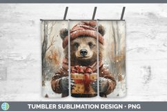 GorgeousChristmas Woodland Tumbler design.