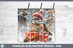 GorgeousChristmas Woodland Tumbler design.