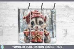 GorgeousChristmas Woodland Tumbler design.