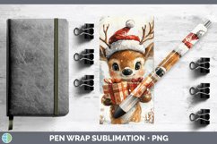 GorgeousChristmas Woodland Pen Wrap design.