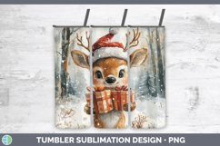 GorgeousChristmas Woodland Tumbler design.