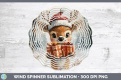 GorgeousChristmas Woodland Wind Spinner design.