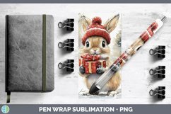 GorgeousChristmas Woodland Pen Wrap design.
