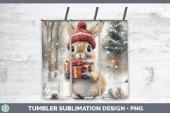 GorgeousChristmas Woodland Tumbler design.