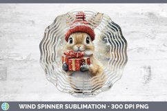 GorgeousChristmas Woodland Wind Spinner design.