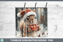 GorgeousChristmas Woodland Tumbler design.