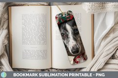 GorgeousChristmas Wrapping Dogs Bookmark design.