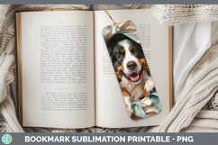 GorgeousChristmas Wrapping Dogs Bookmark design.