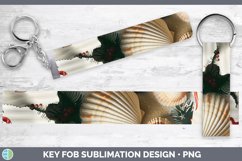 GorgeousChristmas Wrapping Key Fob design.