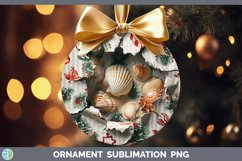 GorgeousChristmas Wrapping Ornament design.