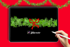 Wreath Procreate Brush | Christmas Wreath Product Image 3