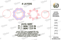 Christmas Wreath Candle Holder Lasercut. Christmas SVG Product Image 2