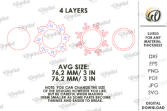 Christmas Wreath Candle Holder Lasercut. Christmas SVG Product Image 2