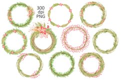 Watercolor Christmas Bundle | Christmas Tree Clipart Product Image 14
