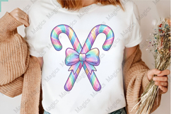 Christmas X Candy With Bow Png Product Image 3
