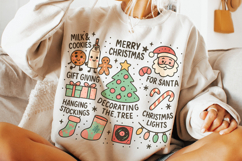 Merry Christmas PNG, Holiday PNG, Xmas PNG, Santa Claus PNG Product Image 3