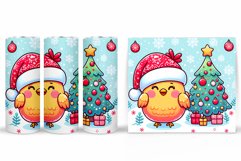 Christmas Chicken Tumbler. Christmas Tumbler Sublimation Product Image 2