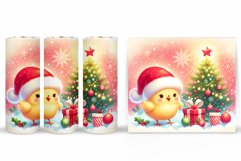 Christmas Chicken Tumbler. Christmas Tumbler Sublimation Product Image 2