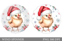 Chicken Wind Spinner Sublimation. Chicken Sublimation Product Image 1