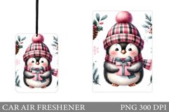 Cute Penguin Car Air Freshener. Christmas Car Air Freshener Product Image 1