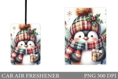 Cute Penguin Car Air Freshener. Christmas Car Air Freshener Product Image 1