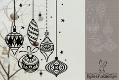 Christmas balls Cutting file SVG DXF FCM Product Image 2