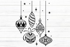 Christmas balls Cutting file SVG DXF FCM Product Image 1