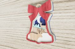 Christmas Laser Cut file - Layered Bell Product Image 5