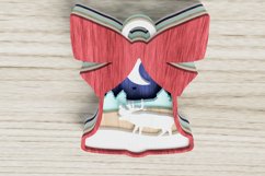 Christmas Laser Cut file - Layered Bell Product Image 4