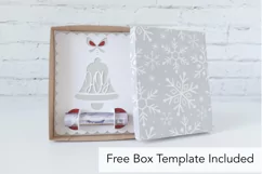 Christmas Bell Money Holder Card SVG for gift Product Image 2