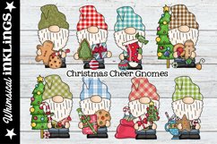 Christmas Cheer Gnomes Sublimation Clipart Product Image 1