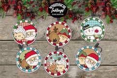 Christmas Clan Ornament Sublimation Set Product Image 1