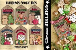 Christmas Cookie Kraft Printable Tags Product Image 1