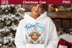 Christmas Highland Cow Bundle | Funny Holiday Sublimation Product Image 5