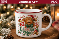 Christmas Highland Cow Bundle | Funny Holiday Sublimation Product Image 17